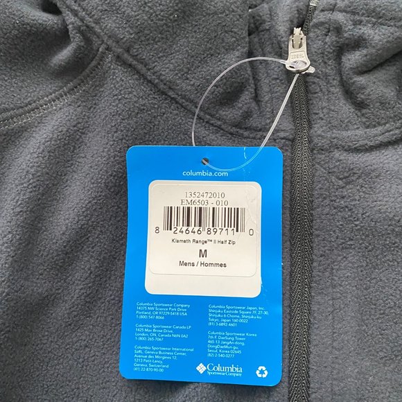 COPY - Columbia Men's Klamath Range II Half Zip - Picture 4 of 8